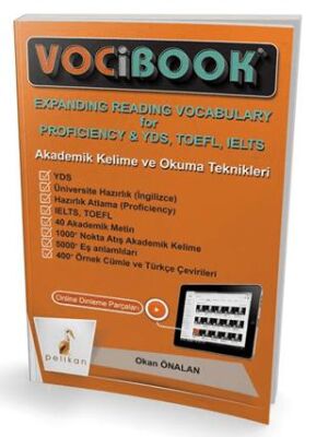Vocibook Akademik Kelime ve Okuma Teknikleri kapağı