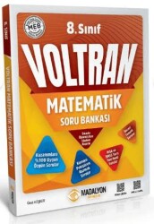 Voltran 8.Sınıf Matematik Soru Bankası - Madalyon Yayınları