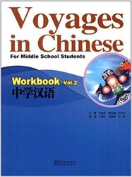 Voyages in Chinese 2 Workbook - Gençler İçin Çince Alıştırma Kitabı MP3 CD - Sinolingua