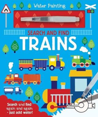 Water Painting - Search and Find Trains - 1