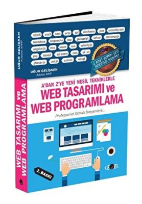 A`dan Z`ye Yeni Nesil Tekniklerle Web Tasarımı ve Web Programlama kapağı