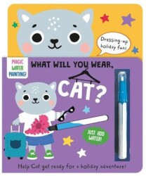 What Will You Wear - Cat-Magic Water Painting Book - IMAGINE THAT