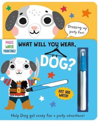 What Will You Wear - Dog-Magic Water Painting Book - 1