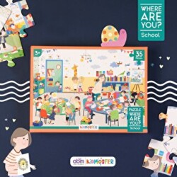 Where Are You Serisi - Neredesin - Okul Puzzle - Kidmosfer