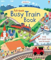 Wind Up: Pull-back Busy Train Book - Usborne