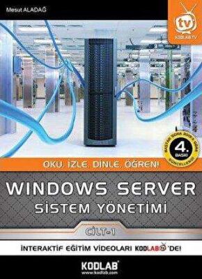 Windows Server Sistem Yönetimi 1. Cilt kapağı