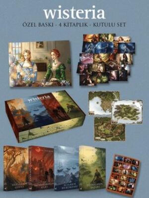 Wisteria Serisi Özel Kapak 4 Kitap Hediyeli Kutu - 1