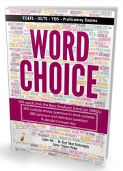 Pelikan Tıp Teknik Yayıncılık Word Choice TOEFL IELTS YDS Proficiency Exams - Pelikan Tıp Teknik Yayıncılık