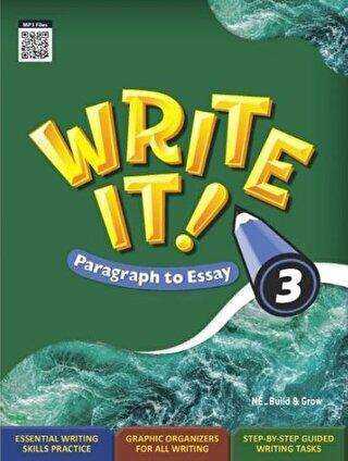 Write It! Paragraph to Essay 3