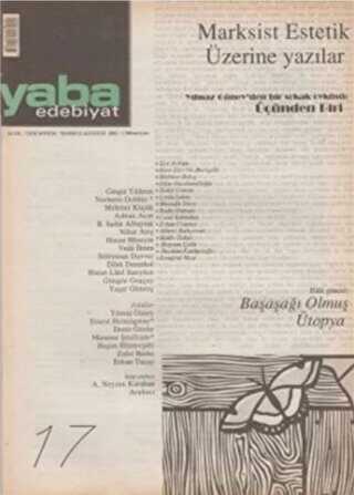 Yaba Edebiyat Dergisi Sayı: 17 - 1