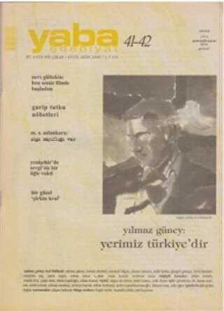Yaba Edebiyat Dergisi Sayı: 41-42 - Yaba Dergisi Yayınları