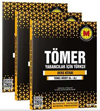 Yabancılar İçin Türkçe Öğretim Seti 3 Kitap A1-A2