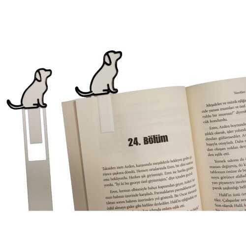 Yade Kitap Ayracı 3D Köpek
