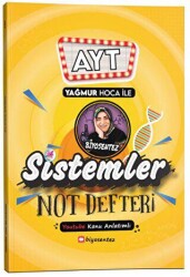 Yağmur Hoca ile AYT Biyosentez Sistemler Not Defteri Tamamı El Yazılı KR Akademi - KR Akademi Yayınları