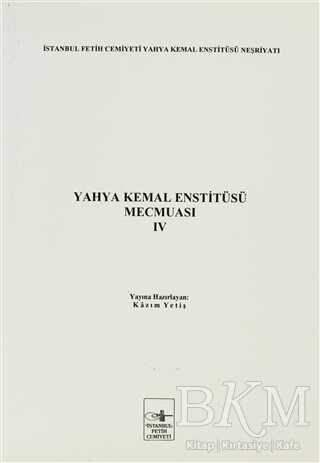 Yahya Kemal Enstitüsü Mecmuası 4. Cilt