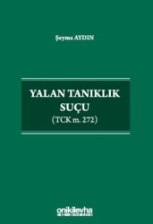Yalan Tanıklık Suçu - On İki Levha Yayınları