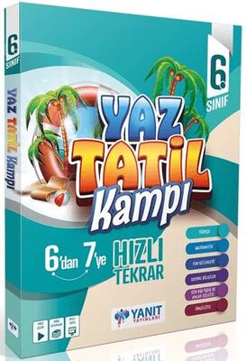 Yanıt Yayınları Yanıt 6. Sınıf Yaz Tatil Kitabı - 1