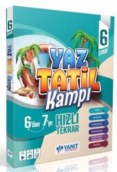 6. Sınıf Yaz Tatil Kitabı - Yanıt Yayınları