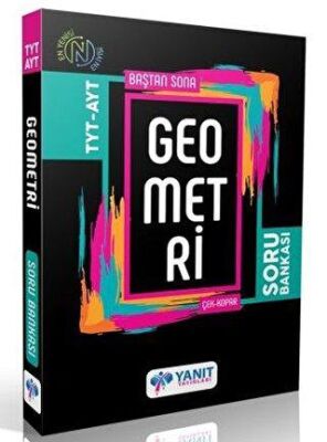 Yanıt TYT-AYT Baştan Sona Geometri Soru Bankası kapağı