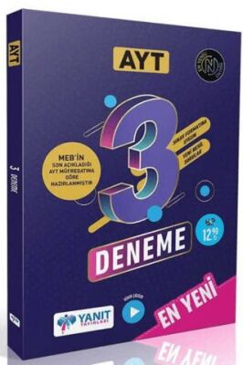 3`lü AYT Deneme Paketi Yeni Müfredata Göre - 1