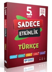 5. Sınıf Türkçe Sadece Etkinlik - Yanıt Yayınları