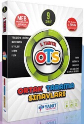 9. Sınıf 1. Yarıyıl Ortak Tarama Sınavları - Yanıt Yayınları