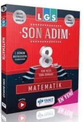LGS Son Adım Matematik Yeni Nesil Soru Bankası - Yanıt Yayınları