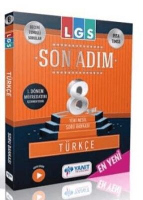 LGS Son Adım Türkçe Yeni Nesil Soru Bankası - 1