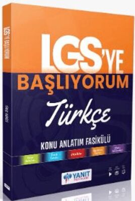LGS` ye Başlıyorum Türkçe Anlatım Fasikülü - 1
