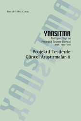 Yansıtma Dergisi Sayı 38 - Projektif Testlerde Güncel Araştırmalar 2 - Yansıtma Dergisi Yayınları
