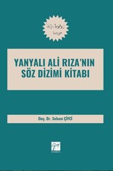 Yanyalı Ali Riza’nın Söz Dizimi Kitabı - Gazi Kitabevi