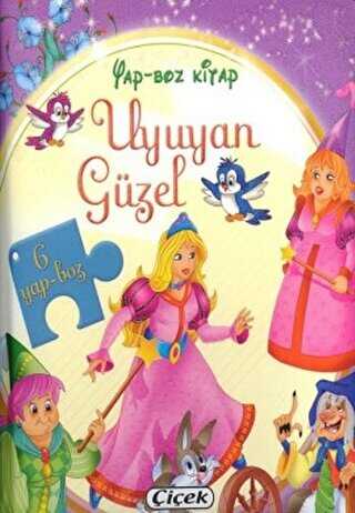 Çiçek Yayıncılık - Yap-Boz Kitap Uyuyan Güzel