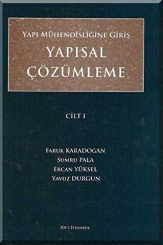 Yapısal Çözümleme Cilt: 1 - 2