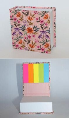 Yapışkan Notluklu Küp Defter 3 - 1