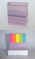 Yapışkan Notluklu Küp Defter 4 - Wenote Tasarım