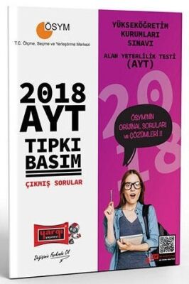 Yargı Yayınevi YKS AYT Tıpkı Basım Çıkmış Sorular - 1