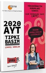Yargı Yayınevi 2020 YKS AYT Tıpkı Basım Çıkmış Sorular - Yargı Yayınevi