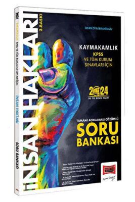 Yargı Yayınevi 2024 Kaymakamlık KPSS ve Tüm Kurum Sınavları İçin İnsan Hakları Tamamı Açıklamalı Çözümlü Soru Bankası - 1