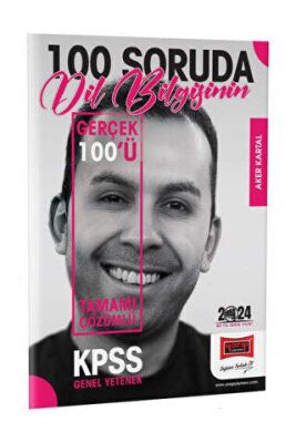 Yargı Yayınevi 2024 KPSS 5Yüz 100 Soruda Tamamı Çözümlü Dil Bilgisinin Gerçek 100`ü - 1