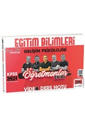 Yargı Yayınevi KPSS Eğitim Bilimleri Gelişim Psikolojisi Öğretmenler Ekibi Video Ders Notları - Yargı Yayınevi