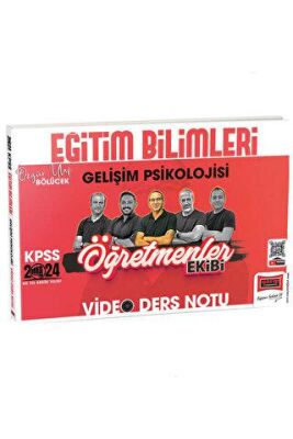 Yargı Yayınevi KPSS Eğitim Bilimleri Gelişim Psikolojisi Öğretmenler Ekibi Video Ders Notları - 1