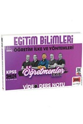 Yargı Yayınevi KPSS Eğitim Bilimleri Öğretim İlke ve Yöntemleri ÖYT Öğretmenler Ekibi Video Ders Notları - Yargı Yayınevi