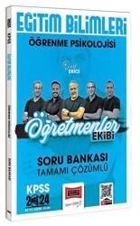 Yargı Yayınevi KPSS Eğitim Bilimleri Öğretmenler Ekibi Öğrenme Psikolojisi Tamamı Çözümlü Soru Bankası - Yargı Yayınevi