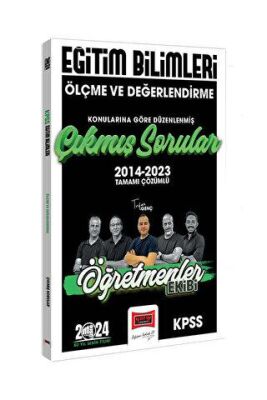 Yargı Yayınevi 2024 KPSS Eğitim Bilimleri Öğretmenler Ekibi Ölçme ve Değerlendirme Konularına Göre Düzenlenmiş Çıkmış Sorular - 1
