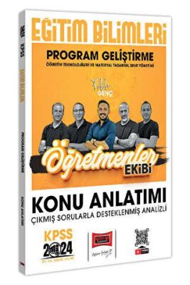 Yargı Yayınevi 2024 KPSS Eğitim Bilimleri Öğretmenler Ekibi Program Geliştirme Konu Anlatımı - 1