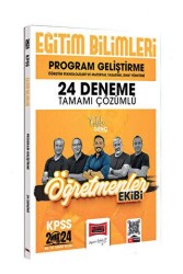 Yargı Yayınevi 2024 KPSS Eğitim Bilimleri Öğretmenler Ekibi Program Geliştirme Tamamı Çözümlü 24 Deneme - Yargı Yayınevi