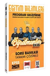 Yargı Yayınevi 2024 KPSS Eğitim Bilimleri Öğretmenler Ekibi Program Geliştirme Tamamı Çözümlü Soru Bankası - Yargı Yayınevi