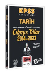 Yargı Yayınevi 2024 KPSS Genel Kültür Tarih Konularına Göre Düzenlenmiş Tamamı Çözümlü Çıkmış Yıllar 2014-2023 - Yargı Yayınevi