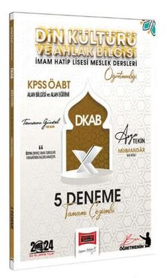 Yargı Yayınevi 2024 KPSS ÖABT Din Kültürü ve Ahlak Bilgisi Mihmandar Serisi 5 Deneme - 1