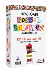 ÖABT Sosyal Bilgiler Öğretmenliği Konu Anlatımı 2`li Set Alan Bilgisi ve Alan Eğitimi - Yargı Yayınevi